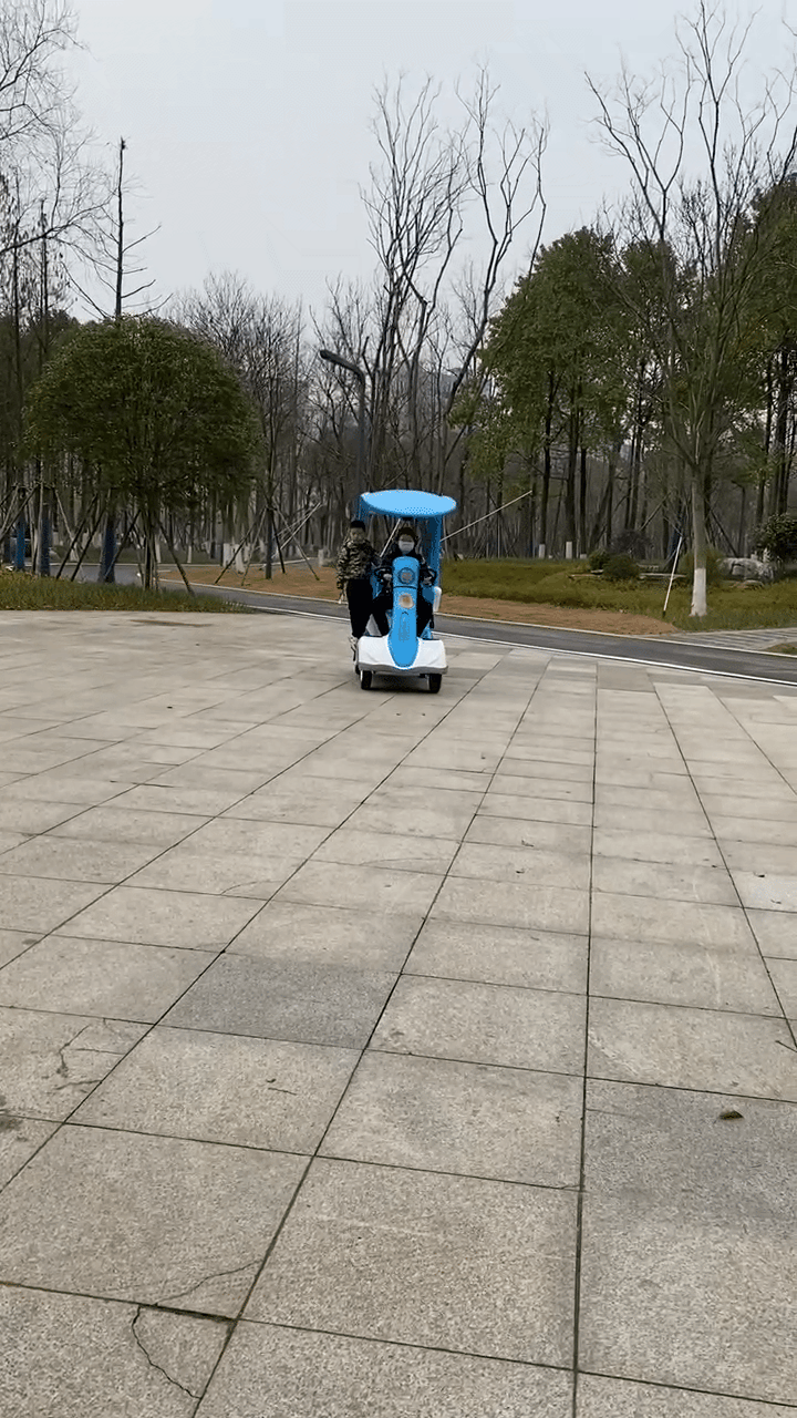 小马在途景区代步车人工智能AI车载监控系统上线